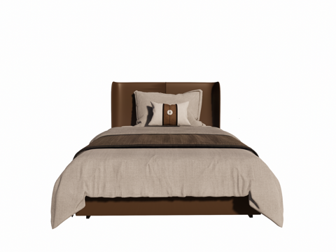Modern Bedroom Fabric Single Bed