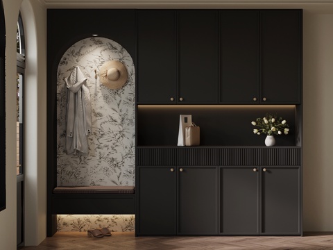 French Shoe Cabinet