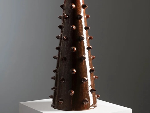 Nordic Ceramic Cactus Vase