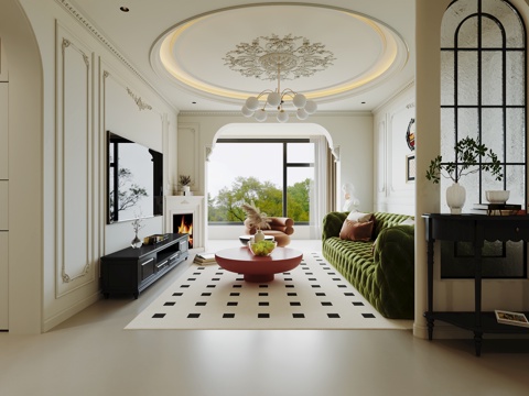 French Cream Style DiningRoom