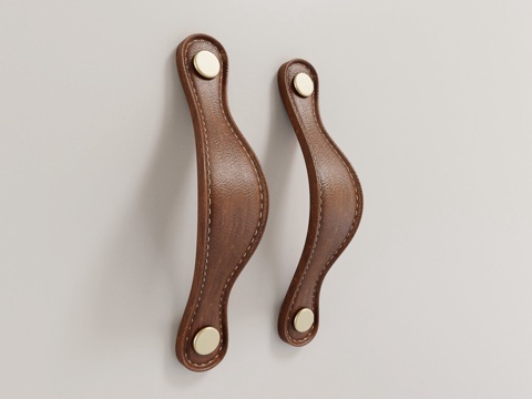 Middle Ancient Handle Leather Handle Cabinet Door Handle