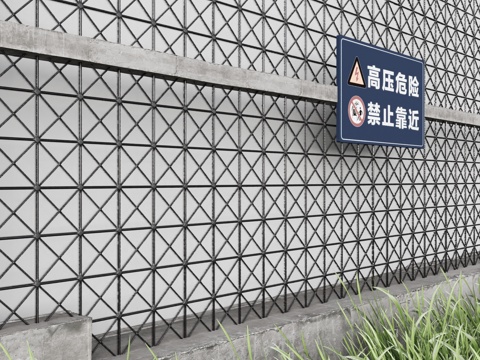 Modern fence guardrail wrought iron fence barbed wire fence