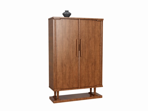 Log Decorative Cabinet Sideboard Wardrobe Locker Decorative Cabinet