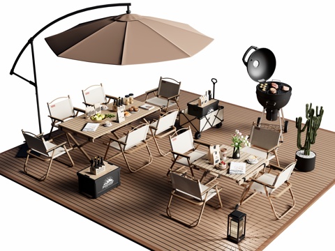 Modern Outdoor Table and Chair Camping Outdoor Table and Chair Coffee Table and Chair Folding Table and Chair Barbecue