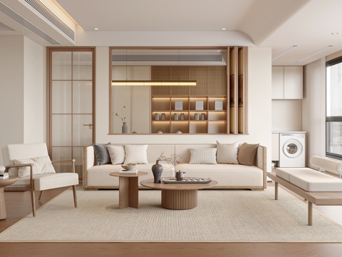 Song's Aesthetic Living&Dining Room