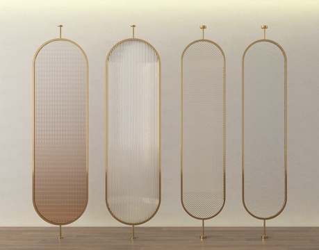 Glass screen glass partition