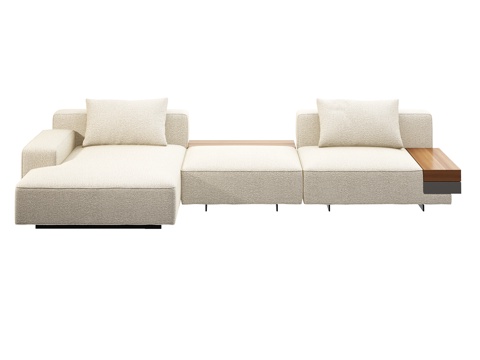 Molteni & C Italian Minimalist Sofa Minimalist Sofa