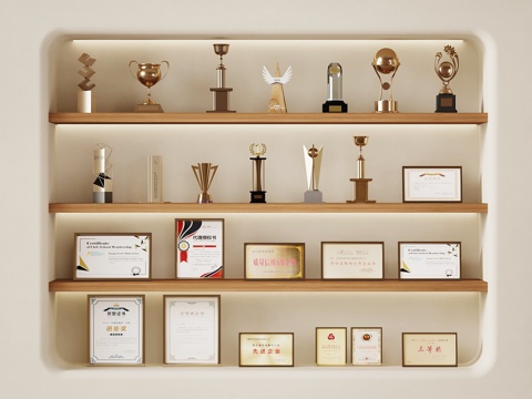 Modern Trophy Certificate