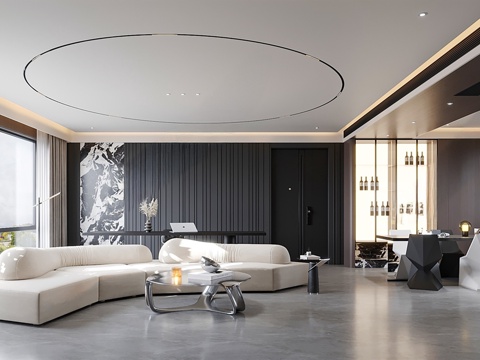 Modern Italian Home Living Room