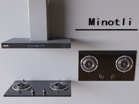 Range Hood Gas Stove Hood Machine Stove Kitchen Appliances