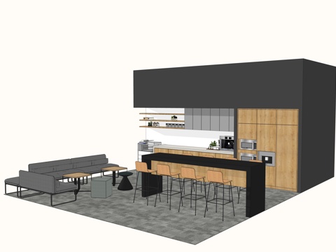 Office Leisure Area Water Bar Tea Room