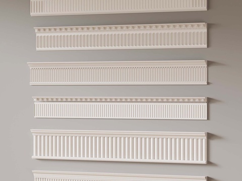 French line plaster line ceiling
