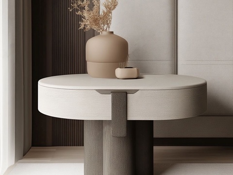Italian bedside table Italian bedside table curved bedside table_ornaments for round bedside table