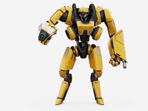 Robot with bones