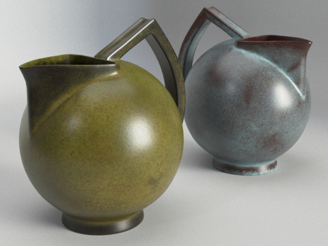 Vintage Kettle Vase Hand-held Pot Clay Vase Ceramic Vase Ornaments Flower-arranging Ceramic Ornaments