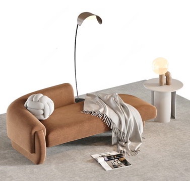 Modern chaise longue sofa stool