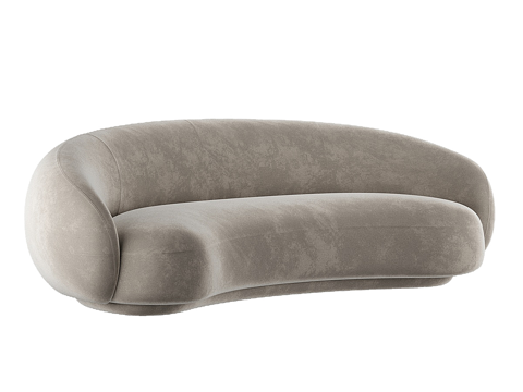 Cashew sofa Living room sofa Curved sofa Shaped sofa