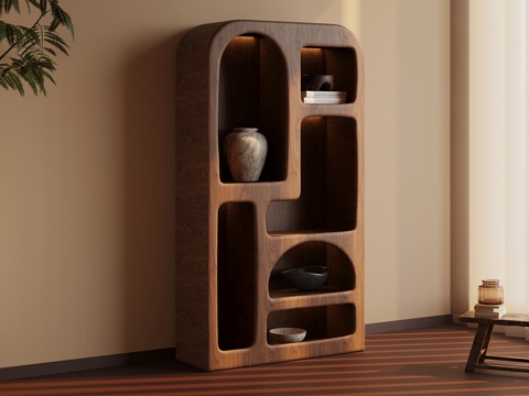 Locker Middle Ancient Entrance Cabinet Side Cabinet