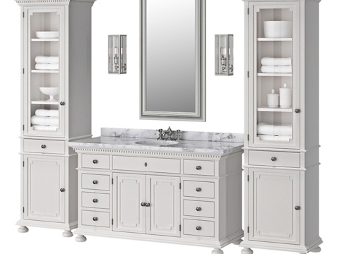 Washbasin Washbasin Cabinet Mirror