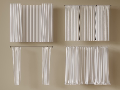 modern curtain gauze curtain