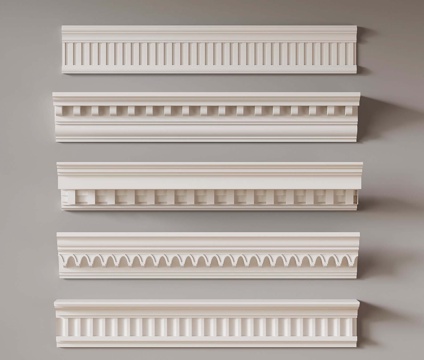 French line plaster line ceiling