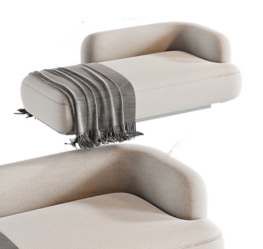 Modern chaise longue sofa stool