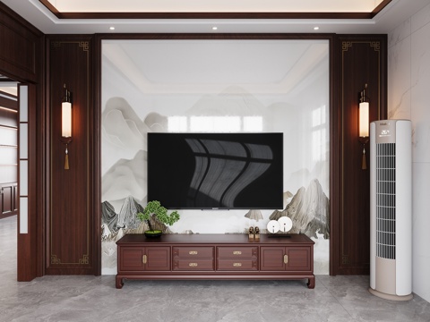 New Chinese TV Wall