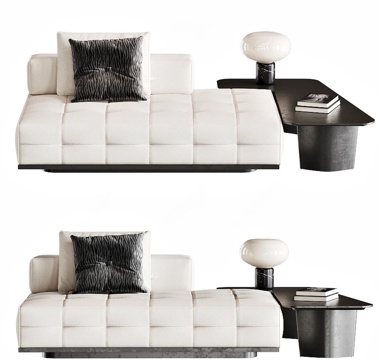 Modern chaise longue sofa stool