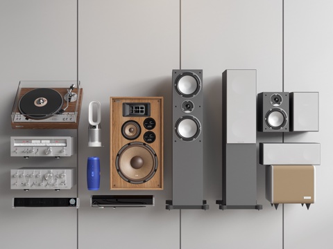 Audio combination speaker combination subwoofer speaker record player audio-visual equipment