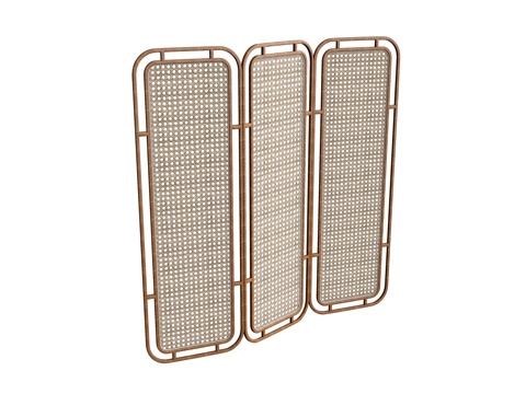 Screen Partition Rattan Screen Glass Screen Grille Screen Foldable Screen