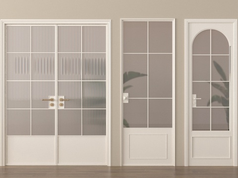Glass Single Door Glass Double Door Kitchen Door Balcony Door