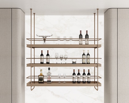 Modern wine rack