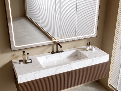 Modern Bathroom Cabinet Bathroom Basin Bathroom Ornaments