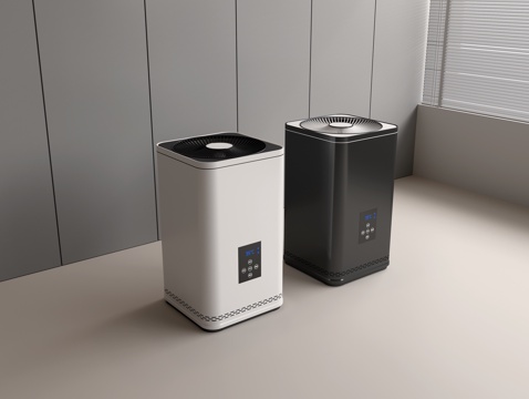 Fresh air blower air purifier dehumidifier