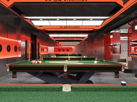 Billiard room