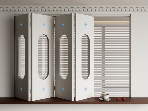 French folding window sliding window blinds