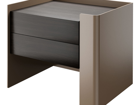Modern Italian Minimalist Bedside Cabinet