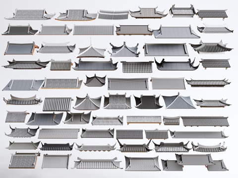 Chinese Eaves Building Roof Style Eaves Line Ancient Building Eaves Eaves Roof Ridge Flying Ridge