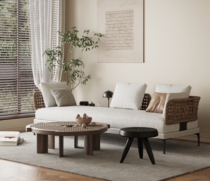 Middle Ancient Quiet Sofa Sectional Sofa Leisure Sofa
