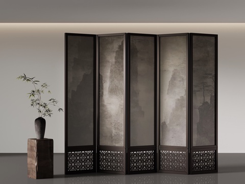 New Chinese-style screen partition