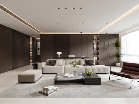 Modern Living&Dining Room