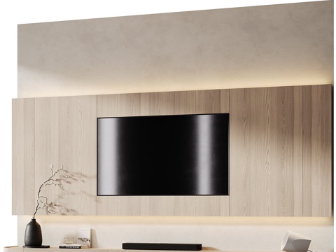 Modern TV Wall