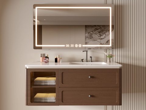 Modern Bathroom Cabinet Bathroom Basin Bathroom Ornaments