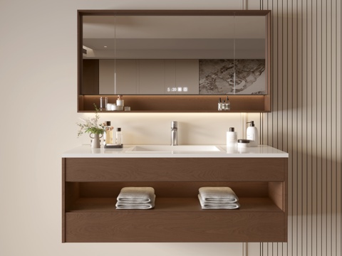 Modern Bathroom Cabinet Bathroom Basin Bathroom Ornaments