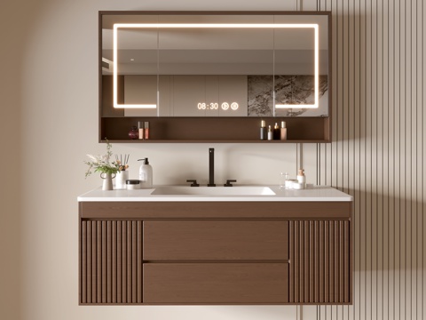 Modern Bathroom Cabinet Bathroom Basin Bathroom Ornaments