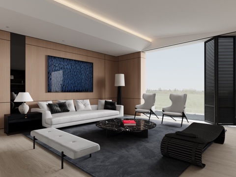 Modern Italian Living Room