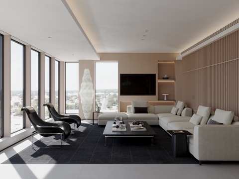 Modern Italian Living Room