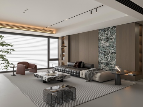 Modern Italian Home Living Room Italian Sofa Coffee Table