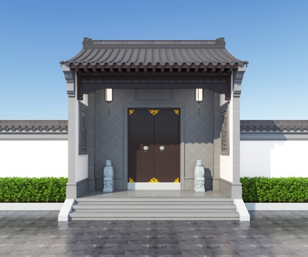 Gate Patio Door Villa Gate