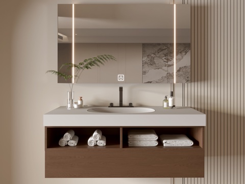 Modern Bathroom Cabinet Bathroom Basin Bathroom Ornaments